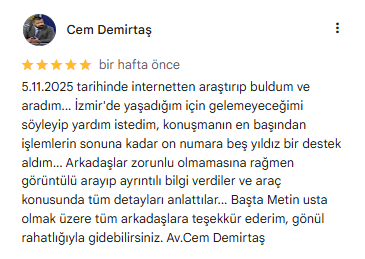 Müşteri Yorumu 1